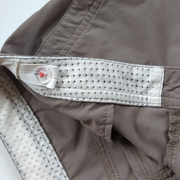 L.L. Bean Comfort Trail Nylon Crop Pants 8P Gray - Picture 8 of 16
